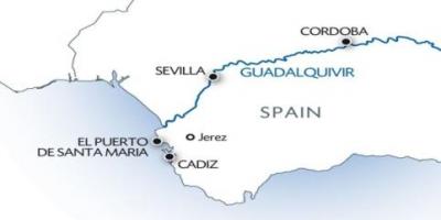 Guadalquivir מפה